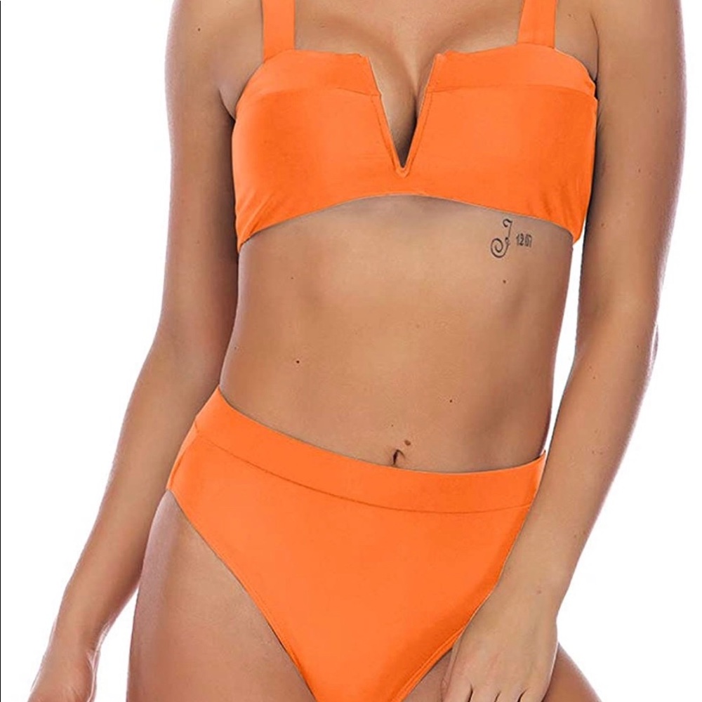 Amazon High Waisted Bathing Suit